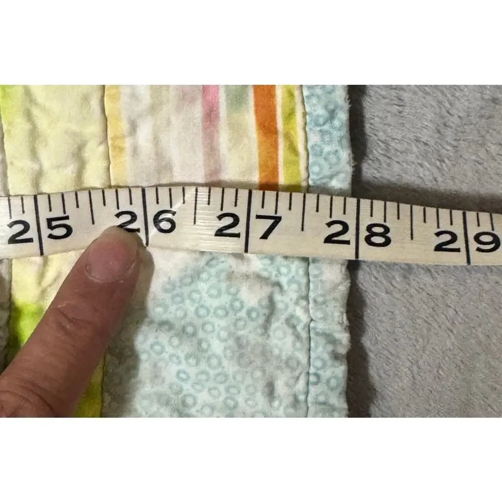 Handmade baby crib quilt 26